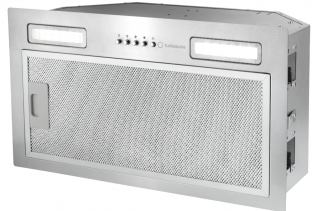 Hota incorporabila Turbionaire Luna 50, Motor 460 mc/h, Iluminare LED 4000K, 3 viteze, Filtru grasimi din aluminiu in 5 straturi