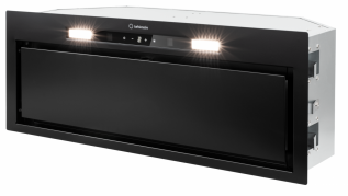 Hota incorporabila Turbionaire Thea 75 RCB, Motor 800 mc/h, Clasa A+, Motor brushless, Control prin Gesturi si Touch, Telecomanda, Iluminare LED 4000K, Aspiratie perimetrala, 3 viteze + Boost, Filtru Aluminiu in 5 straturi