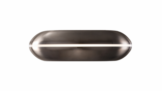 Hota insula FALMEC LOOP 74 cm, Tehnologie Circle.Tech, 600 mc/h, Finisaj Gunmetal Black , Functionare in recirculare,Aspiratie Perimetrala