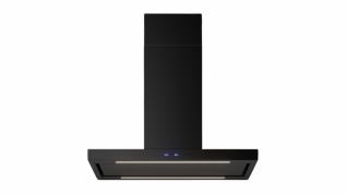 Hota insula FALMEC PLANE PLUS L=90 cm,Culoare Neagra, Motor 800 mc/h, Sistem de comunicare wireless intre plita si hota Falmec, Aspiratie perimetrala, Iluminare LED dimabila si Dynamic Control electronic, Fabricatie Italia, Garantie 5 ani