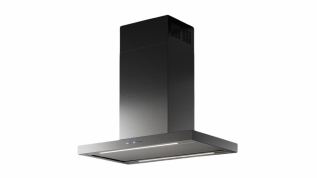 Hota Insula FALMEC PLANE PLUS NRS L=90 cm, cu Sistem de Reducere a Zgomotului, Culoare Inox, Motor 800 mc/h, Sistem de comunicare wireless intre plita si hota Falmec, Aspiratie perimetrala, Iluminare LED dimabila si Dynamic Control electronic