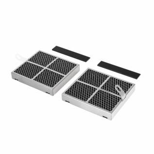 Kit filtre de carbon activ Turbionaire TCF2 pentru plita cu extractie Turbionaire Feel 60 Air, Carbon Activ, Retine mirosurile provenite din gatit