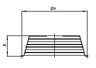 Protectie conica ventilator Elicent 5RE1590