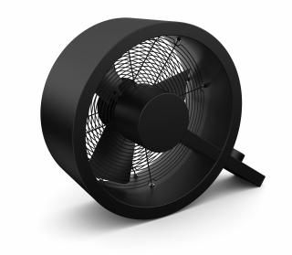 Ventilator cu suport Stadler Form Q, Inox vopsit negru, Debit 2400 mc/h