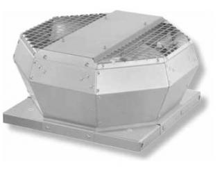 Ventilator de acoperis cu refulare verticala, din metal, Ruck DVA 220 E2 10