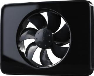 Ventilator FRESH Intellivent 2.0 de culoare neagra, Garantie 5 ani, Timer reglabil, Auto-control al umiditatii, Consum 5 W, 134mc/h, Maxim 21 dB(A), Fabricatie Suedia