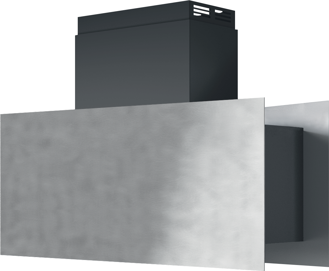 BARAZZA Hota tip insula UNIQUE 1KUNI91, L=90cm, inox AISI 304, fabricatie Italia
