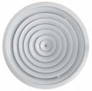 Anemostat circular D=300 mm cu registru de reglaj