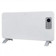 Convector electric de podea/perete Argo Minimal Week 1500W, Timer saptamanal,Instalare pe perete, IP24, Termostat digital, Telecomanda, 2 trepte de putere, Display LED