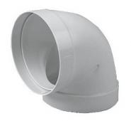 Cot circular la 90 din PVC D=125 mm