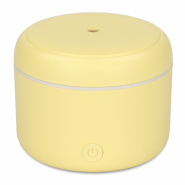 Difuzor de Aroma cu Ultrasunete Turbionaire Puck Lemon, 7 Lumini LED interschimbabile, 5 W, Silentios, Portabil, Posibilitate alimentare USB, Oprire automata