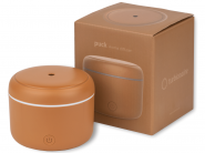Difuzor de Aroma Turbionaire Puck Caramel, 7 Lumini LED interschimbabile, 5 W, Silentios, Portabil, Posibilitate alimentare USB, Oprire automata