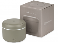 Difuzor de Aroma Turbionaire Puck Stone, 7 Lumini LED interschimbabile, 5 W, Silentios, Portabil, Posibilitate alimentare USB, Oprire automata