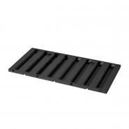 Filtru Turbionaire TAF13B, tip Baffle avansat, negru, pentru hota incorporabila Turbionaire Chef 50 Pro Black THC50BPB