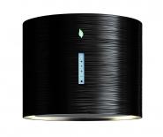 Hota de perete cu functie de purificare aer, FALMEC TWISTER, Tehnologie E.ion System, Culoare neagra, Garantie 5 ani