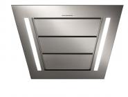 Hota de perete Falmec DIAMANTE, L=90cm, 800 mc/h,  Aspiratie perimetrala, Telecomanda-optional, Garantie 5 ani, Fabricatie Italia, Iluminat LED, Inox AISI 304 