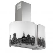 Hota de perete FALMEC NEW YORK LED L=67 cm, 800 mc/h, Aspiratie perimetrala, Garantie 5 ani, Fabricatie Italia