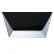 Hota de perete FALMEC PRISMA L=115 cm, 800 mc/h Sticla de culoare neagra, Iluminare LED, Garantie 5 ani, Fabricatie Italia