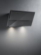 Hota de perete FALMEC VERSO EASY, L=55 cm, Motor 800 mc/h, Functionare in recirculare, Sistem de comunicare wireless intre plita si hota Falmec, Dubla aspiratie, Functie 24h, Touch Control, Dynamic LED, Garantie 5 ani, Fabricatie Italia, Negru
