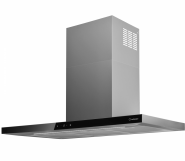 Hota de perete Turbionaire Ama 90 Wall, TMA90WS, Motor 800 mc/h, Clasa A++, Motor brushless, Control Touch, Iluminare LED 4000K, Display digital, Inox