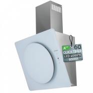 Hota de perete Turbionaire Lisa 60 TIS60WW, Alba, Motor brushless 800 mc/h, Clasa A++, Quick Timer, Display digital, Control tactil, Iluminare LED 4000K, Aspiratie circulara, 3 viteze +Boost, Filtru Aluminiu in 5 straturi