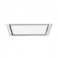 Hota de Plafon FALMEC STELLA PLUS L=120 cm, Alba, Fara motor, Telecomanda Inclusa, Sistem de comunicare wireless intre plita si hota Falmec, Aspiratie perimetrala, Iluminare LED dimabila si Dynamic, Fabricatie Italia, Garantie 5 ani