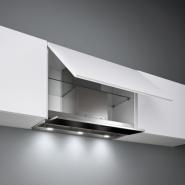 Hota incorporabila FALMEC MOVE Green Tech, L=90 cm, 800 mc/h. Sticla culoare neagra, Garantie 5 ani, Fabricatie Italia