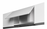 Hota Incorporabila FALMEC VIRGOLA NRS L=60 cm, Motor 800 mc/h, Sistem NRS de Reducere a Zgomotului, Nivel de zgomot maxim 54dB,  Garantie 5 ani, Fabricatie Italia, Dynamic LED