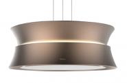 Hota insula cu tehnologie Circle.Tech FALMEC DAMA 60 cm, 600 mc/h, cu finisaj bronz, cu functionare in recirculare