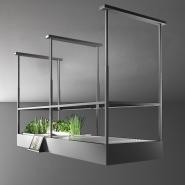 Hota insula Falmec Spazio, L=180 cm, Tehnologie Circle Tech, Varianta Inox, Fabricatie Italia, Garantie 5 ani, 600mc/h