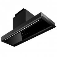 Hota incorporabila Kompatic by Turbionaire, Yara 90 KPYR90BIB, Motor 800mc/h, Clasa A++, Control prin Gesturi si Touch, Sistem anti-condens No Drip, Telecomanda, Functie curatare aer, Iluminare LED ajustabila, 90 cm, Negru mat