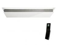 Pachet hota de plafon FALMEC ECLISSE L=120 cm si motor de exterior 1500 mc/h, Telecomanda, Iluminare LED, Garantie 5 ani, Fabricatie Italia