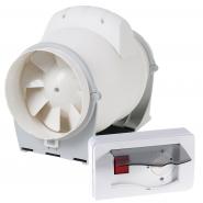 Pachet Promo: Ventilator ELICENT AXM 150 de tubulatura + Regulator de viteza Elicent R15