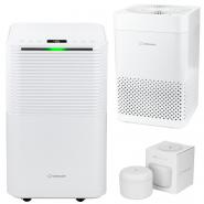 Pachet Turbionaire Home, Dezumidificator EPI 12, Purificator de aer E20AT, Difuzor de Aroma Puck Snow