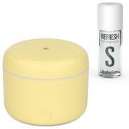 Pachet Turbionaire Yellow Energy, Difuzor de Aroma Puck Lemon, Ulei esential Stadler Form Refresh, 100% Natural din Elvetia, Productie ecologica