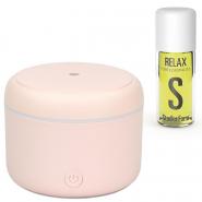 Pachet Turbionaire Rose Energy, Difuzor de arome Puck Blush, Ulei esential Stadler Form Relax, 100% Natural din Elvetia, Productie ecologica