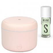 Pachet Turbionaire Rose Energy, Difuzor de arome Puck Blush, Ulei esential Stadler Form Revive, 100% Natural din Elvetia, Productie ecologica