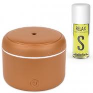 Pachet Turbionaire Sweet Energy, Difuzor de arome Puck Caramel, Ulei esential Stadler Form Relax, 100% Natural din Elvetia, Productie ecologica