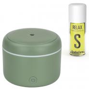 Pachet Turbionaire Pure Energy, Difuzor de arome Puck Sage, Ulei esential Stadler Form Relax, 100% Natural din Elvetia, Productie ecologica