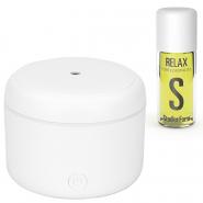 Pachet Turbionaire White Energy, Difuzor de arome Puck Snow, Ulei esential Stadler Form Relax, 100% Natural din Elvetia, Productie ecologica