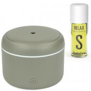 Pachet Turbionaire Pure Energy, Difuzor de arome Puck Stone, Ulei esential Stadler Form Relax, 100% Natural din Elvetia, Productie ecologica