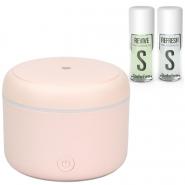 Pachet Turbionaire Rose Inspire, Difuzor de Aroma Puck Blush, Ulei esential Stadler Form Revive, Ulei esential Stadler Form Refresh