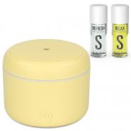 Pachet Turbionaire Yellow Inspire, Difuzor de Aroma Puck Lemon, Ulei esential Stadler Form Refresh, Ulei esential Stadler Form Relax