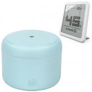 Pachet Turbionaire Blue Wave, Difuzor de Aroma Puck Aqua, Termo - higrostat Stadler Form Selina Little alb