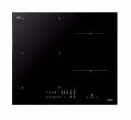 Plita Inductie Falmec 58 cm, Sticla Ceramica Neagra Mata, 9 niveluri de gătit + funcție boost, 4 Zone de Gatit, Functii Avansate: Automata, Conectivitate cu Hota Falmec, Bridge, Timer, Chef, Senzor Pan, Control Tactil, Instalare pe Blat sau Flush
