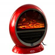 Semineu electric cu rezistenta ceramica ARGO PEPITA RED 1500W, Functie de oscilatie, 2 trepte de putere, Protectie supraincalzire, Dispozitiv de siguranta impotriva rasturnarii