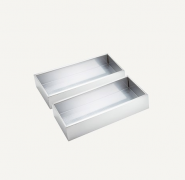 Set 2 tavi INOX AISI 304 pentru crestere plante FALMEC SPAZIO