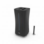 Umidificator cu Ultrasunete Stadler Form Eva Negru, WIFI, Tehnologie Adaptive Humidity™, Senzor de umiditate extern wireless, Mod de curatare, Rezervor 6.3 l, 550 g/h, Inaltime vapori max 1.4m, Higrostat