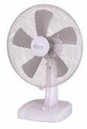 RESIGILAT: Ventilator de birou Argo Ginger White, Debit 3033 mc/h, Oscilatie, Timer, 3 trepte de viteza, 50 W