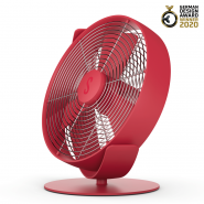 Ventilator de birou STADLER FORM TIM, CHILLI RED, 10 W, Silentios, Inclinare reglabila, Rotativ, Alimentare cablu USB 